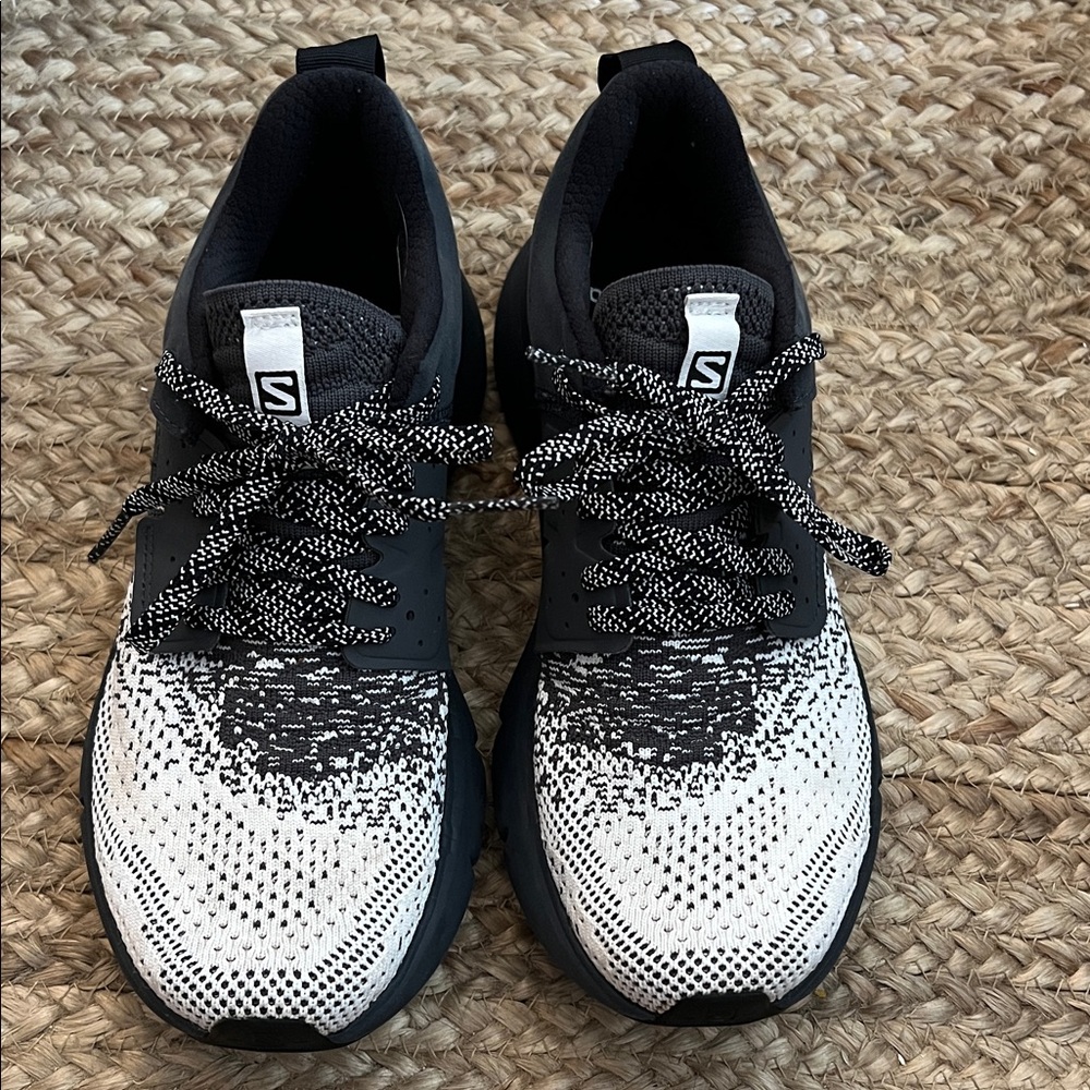 SOLD- Salomon Monochrome Athletic Shoes